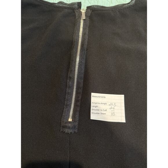 Covington 1X Animal Print Sequin Black tank Whimsigoth Festival Romantic Party - Picture 9 of 9